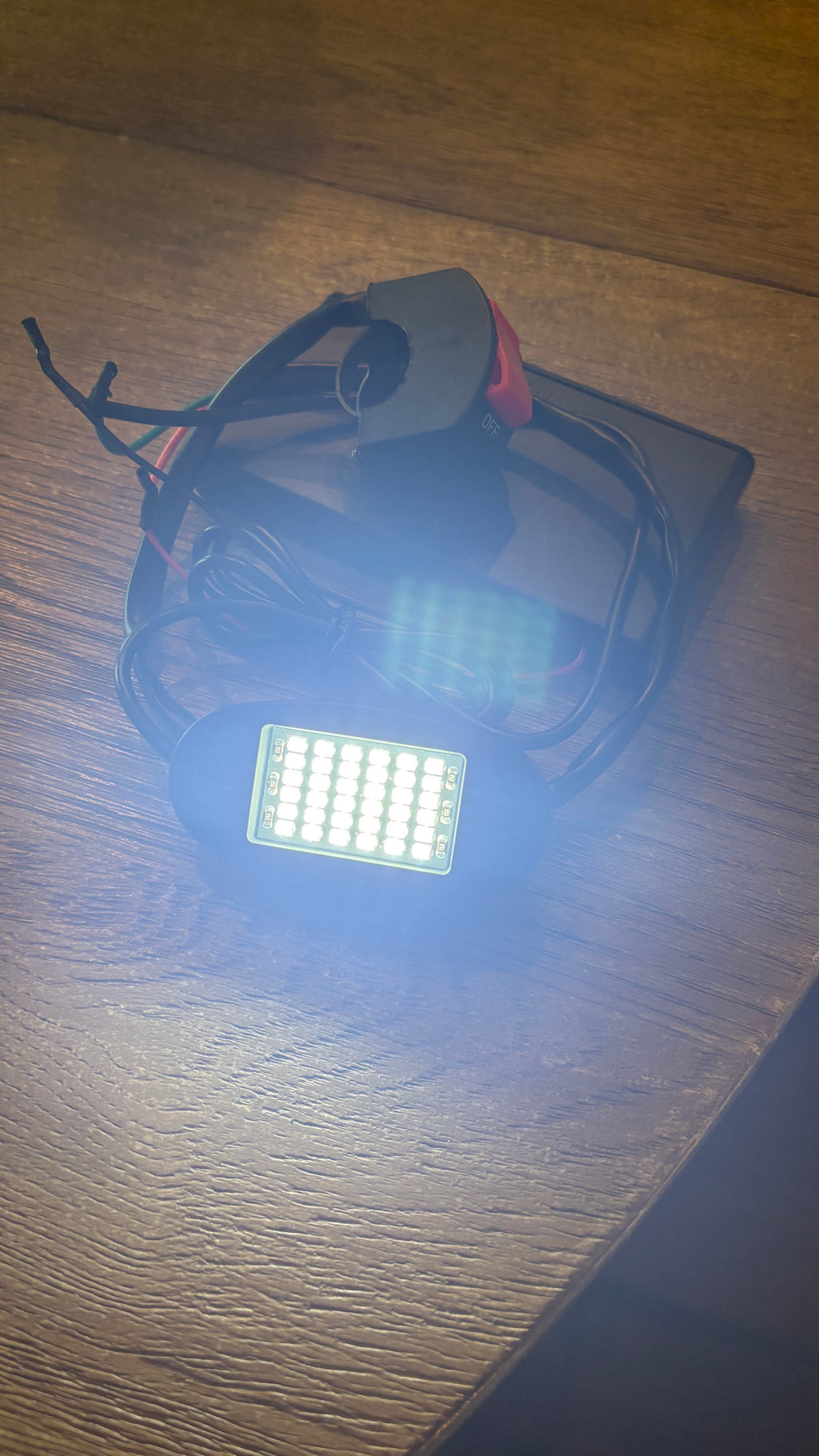 Battery Powered Rock Light