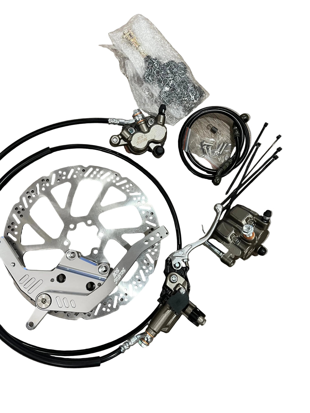 COMPLETE Footbreak Setup ( (Hand Brake + Footbrake) (Talaria XXX, Surron LBX, Eride)